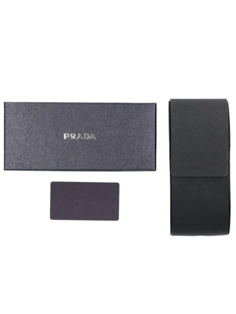Prada Iconic Metal Plaque Sunglasses Eyewear